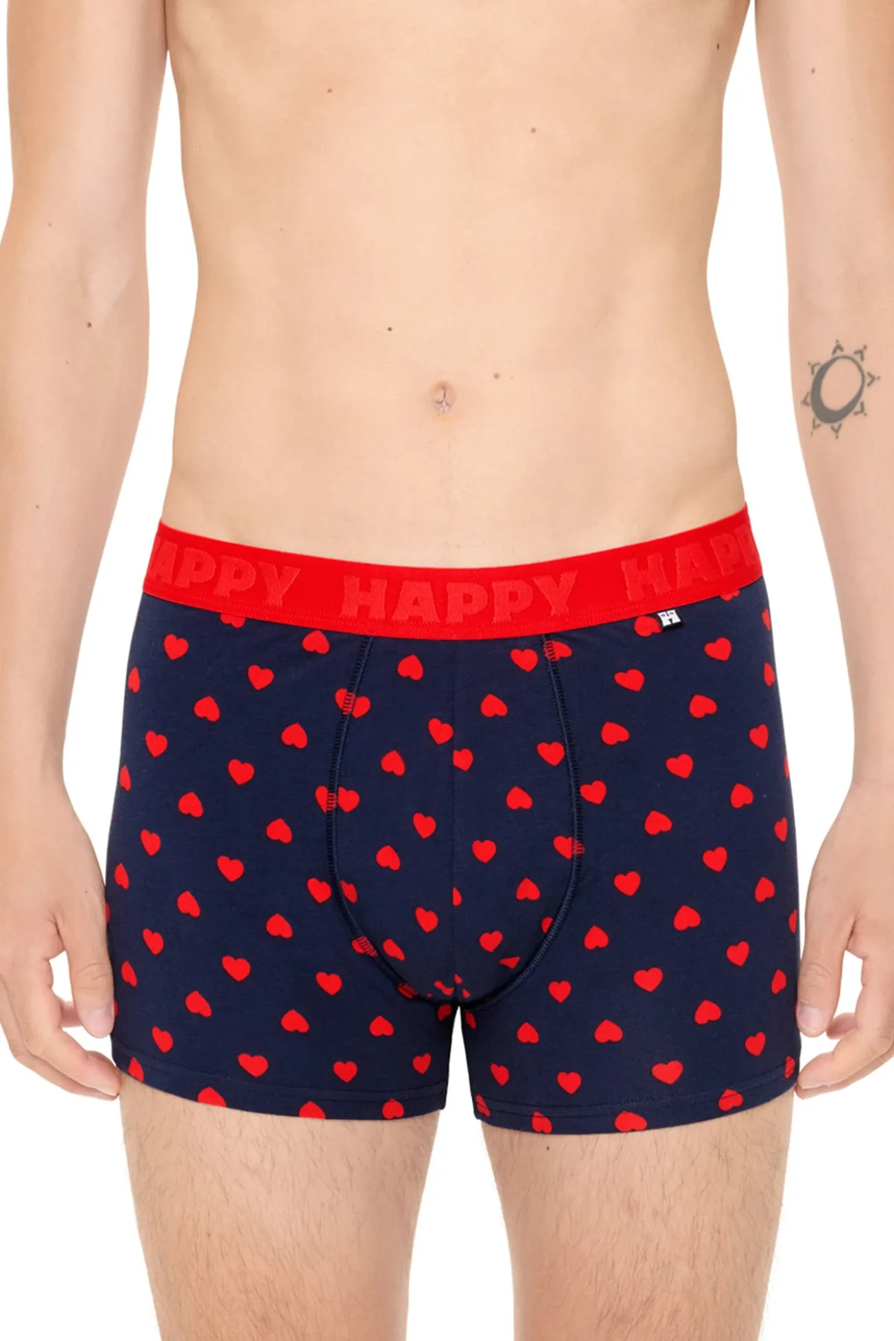 Pacote de cuecas boxer curtas Hearts