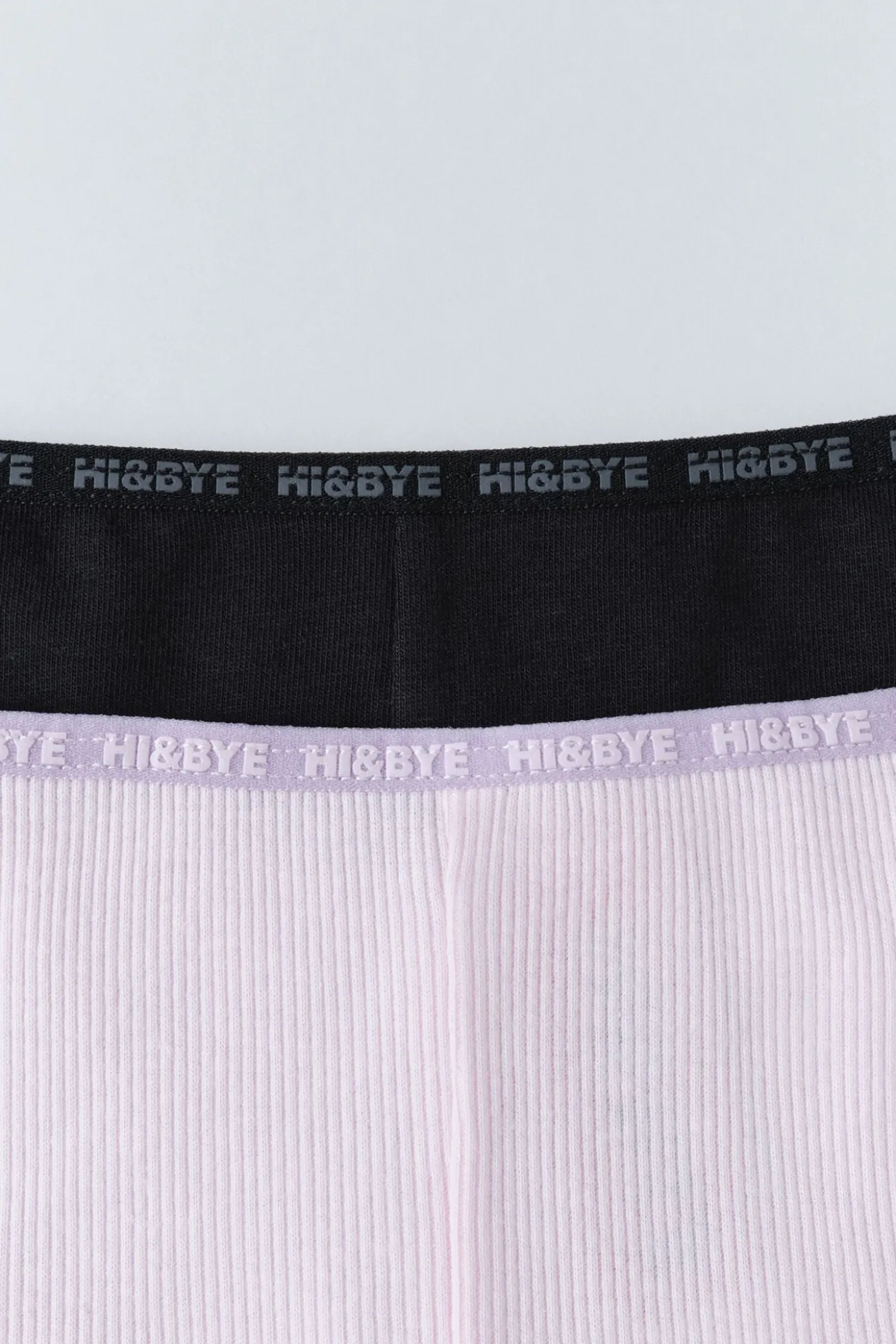 Pacote de 2 cuecas boxer pretas e rosa