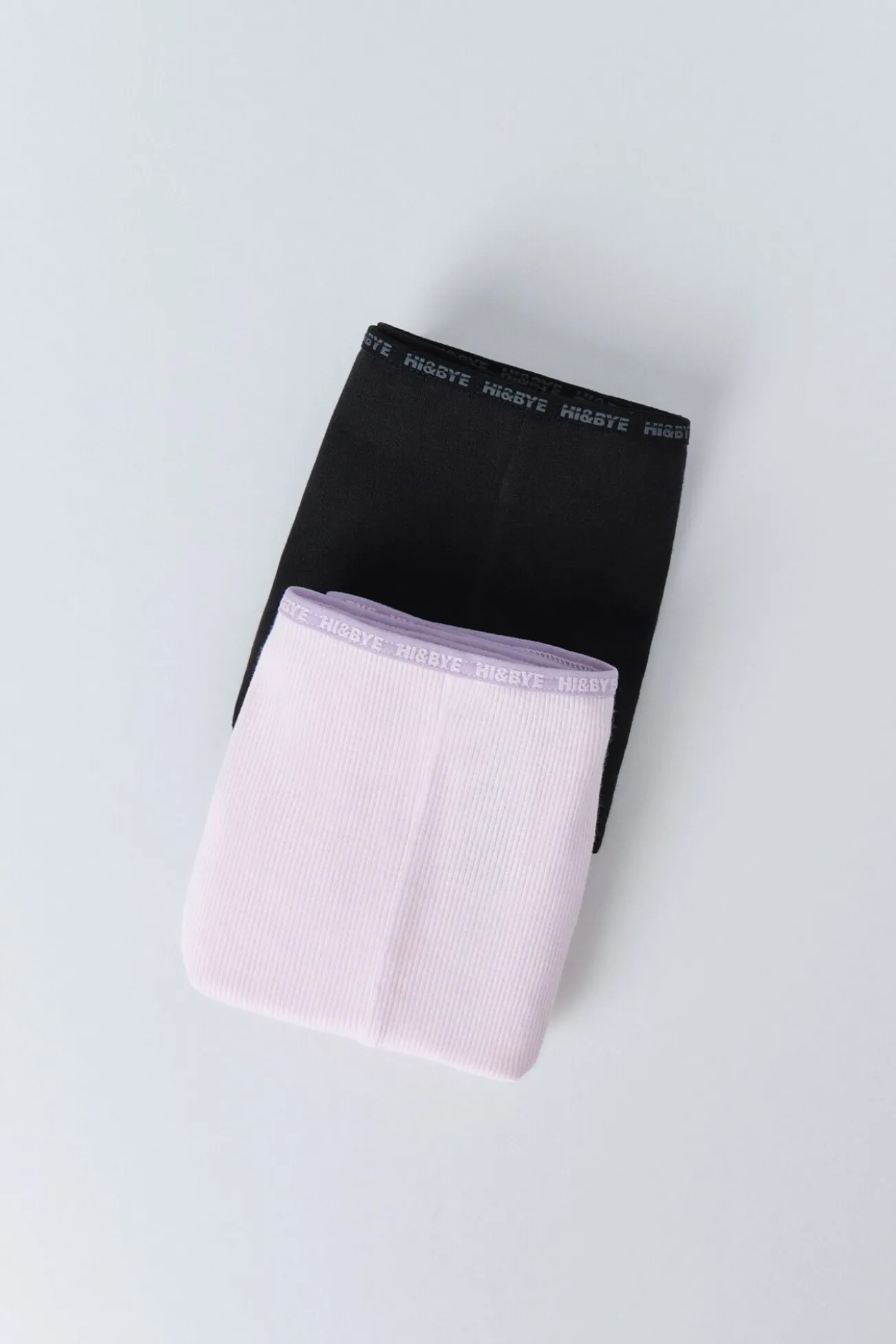Pacote de 2 cuecas boxer pretas e rosa