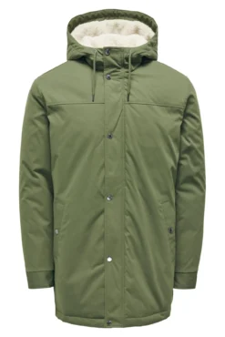 Parka com capuz
