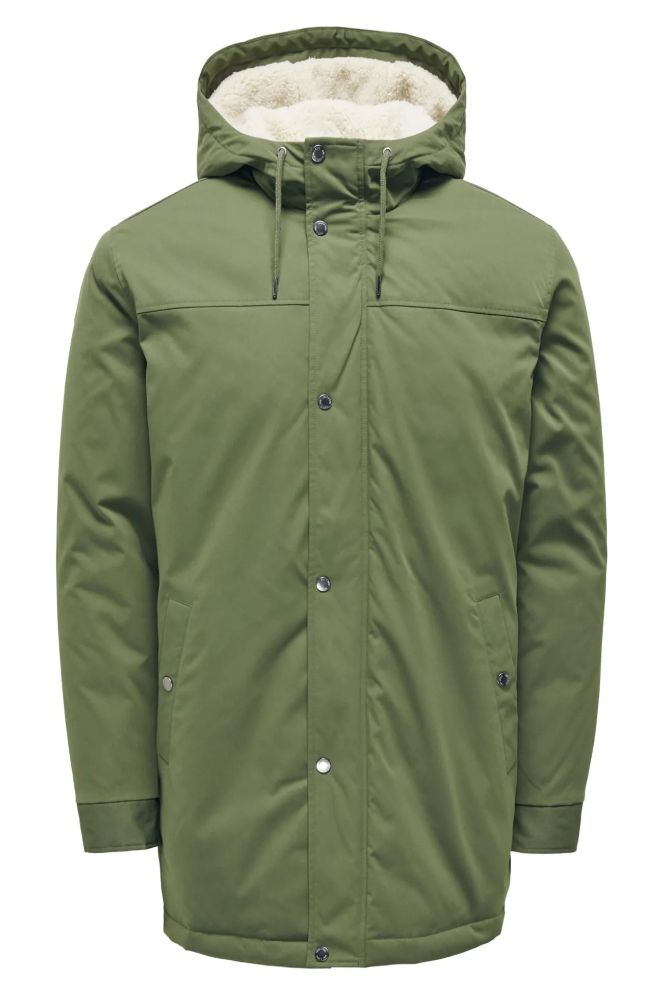 Parka com capuz