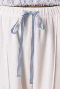 Pijama comprido pelo azul