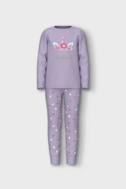 Pijama de unicórnio de menina