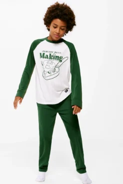 Pijama malha algodão pancake