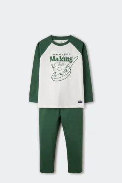 Pijama malha algodão pancake