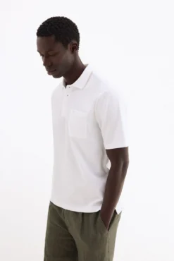 Polo com textura
