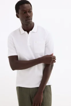Polo com textura