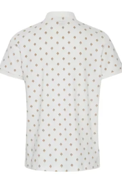 Polo de Algodão Regular Fit Estampado