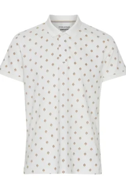 Polo de Algodão Regular Fit Estampado