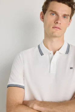 Polo de manga curta
