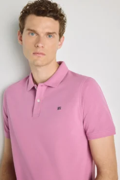Polo de manga curta