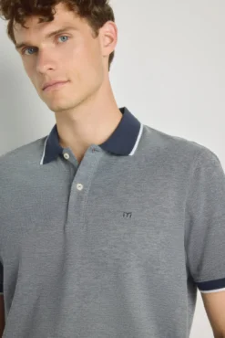Polo de manga curta