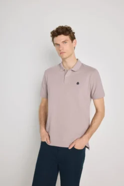Polo de manga curta