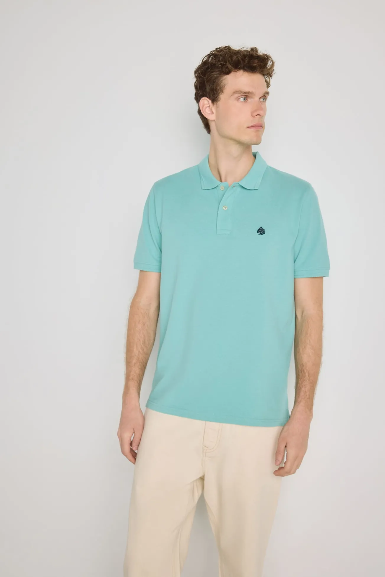 Polo de manga curta