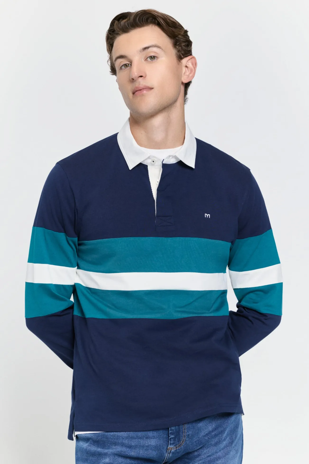 Polo estilo rugby
