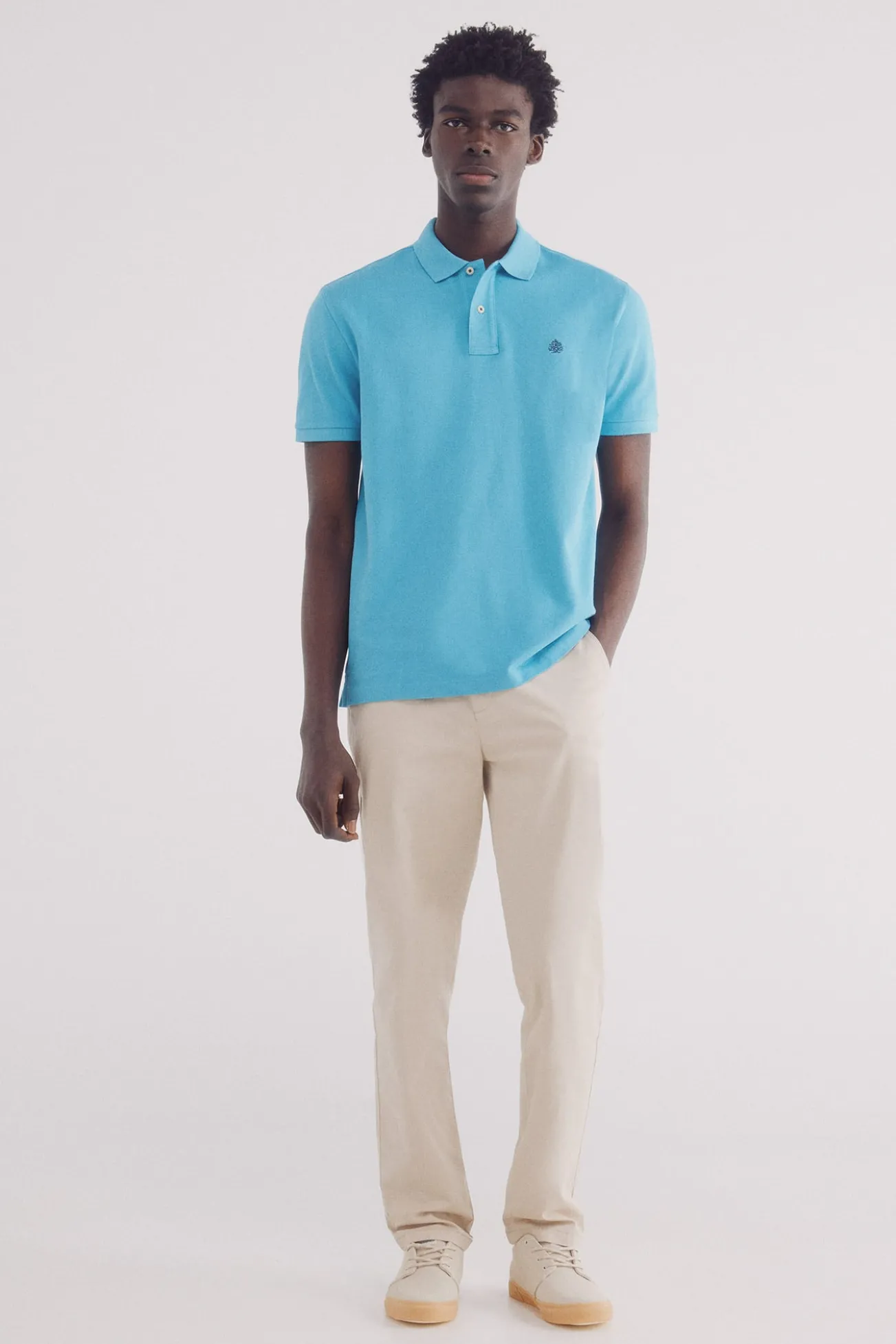 Polo piqué básico regular fit