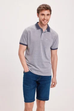 Polo Piqué com Bolso