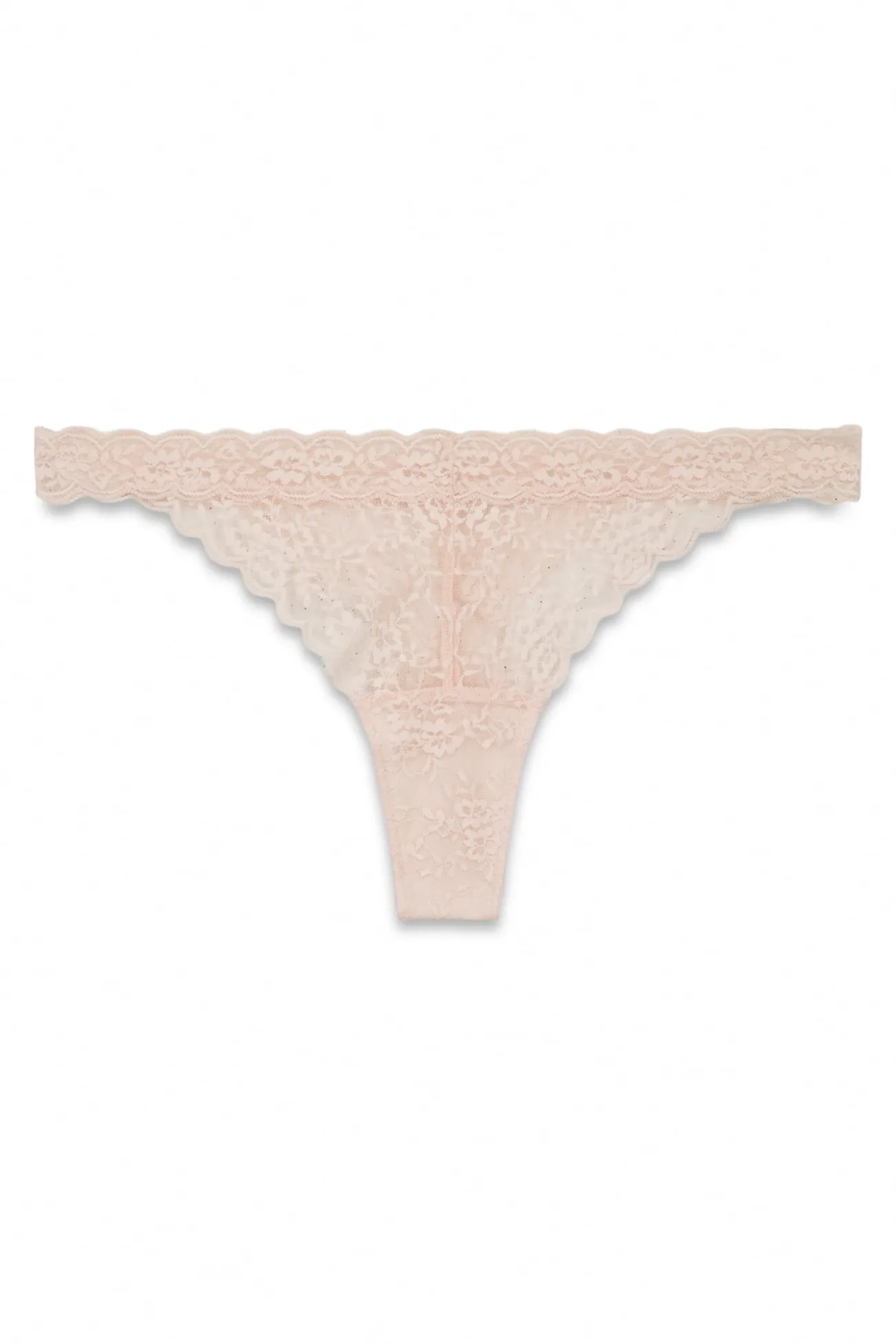 Renda de tanga rosa