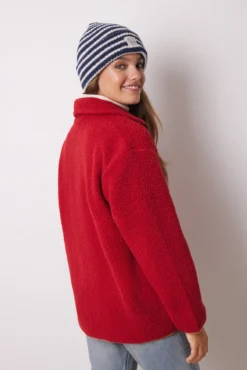 Robe de borrego vermelho