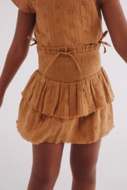 Saia bordado suíço menina
