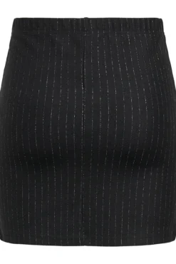 Saia curta de lurex