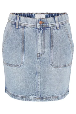 Saia curta denim