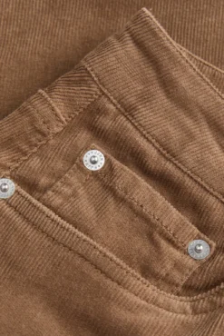 Saia de veludo cotelê slim fit