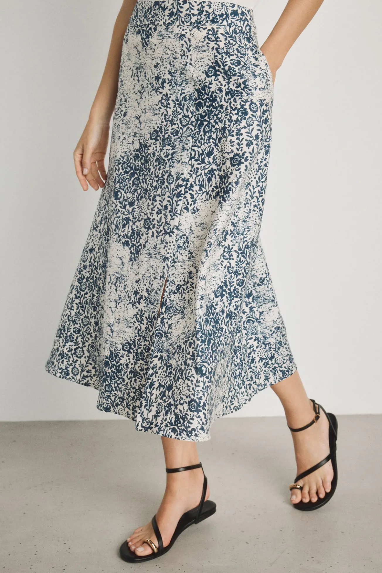 Saia estampada