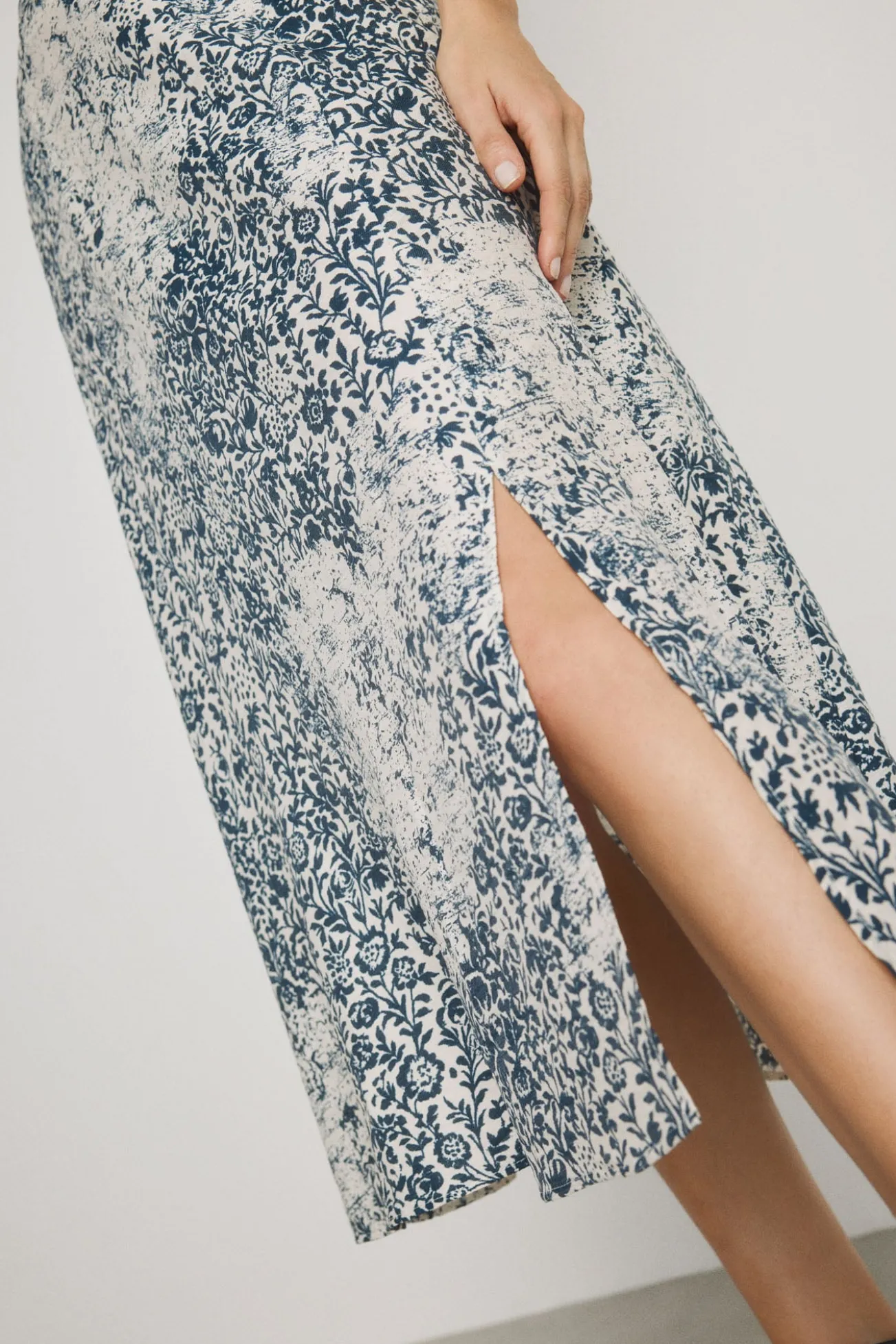 Saia estampada