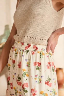 Saia floral Nadia