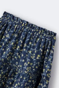 Saia flores para menina