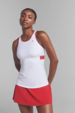 Saia microfibra vermelha roupa de ginástica interior