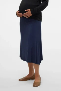 Saia midi maternity