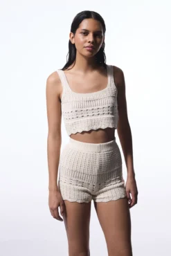 Shorts pijama pedra