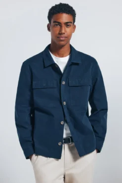 Sobrecamisa de algodão