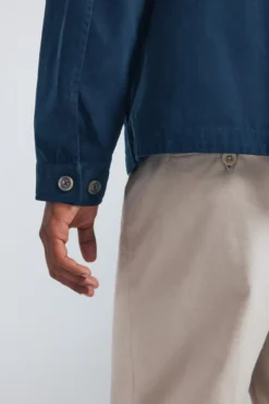 Sobrecamisa de algodão