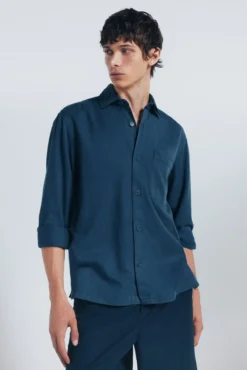 Sobrecamisa de tencel oversized