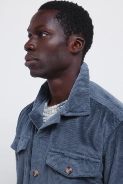 Sobrecamisa de veludo cotelê