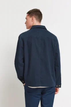 Sobrecamisa em algodão