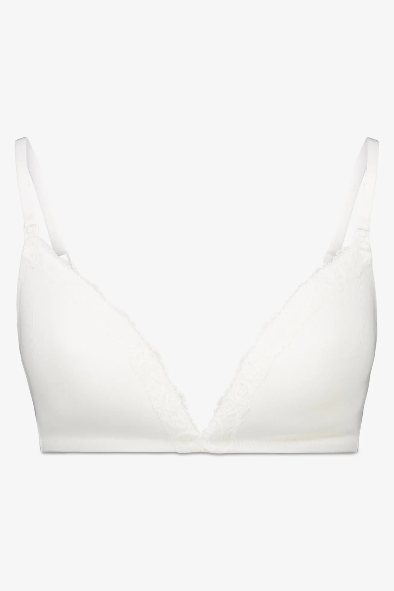Soutien branco canelado CHARMING para maternity