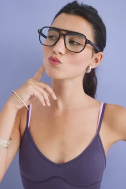 Soutien crop seamless morado