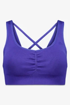 Soutien desportivo azul SEAMLESS FIT