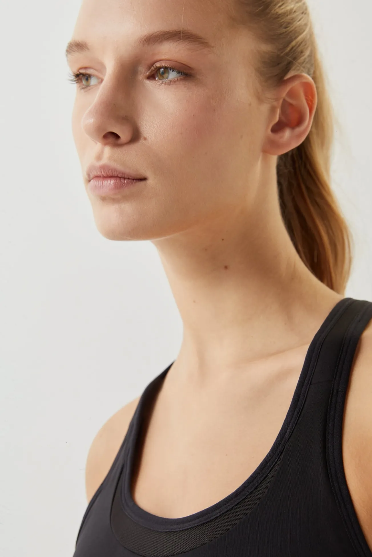Soutien desportivo preto 4D Stretch