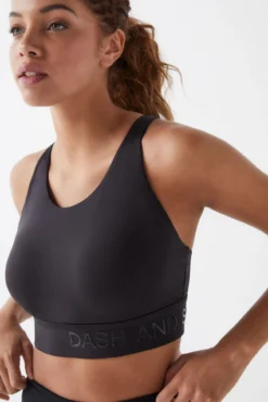 Soutien desportivo preto 4D Stretch