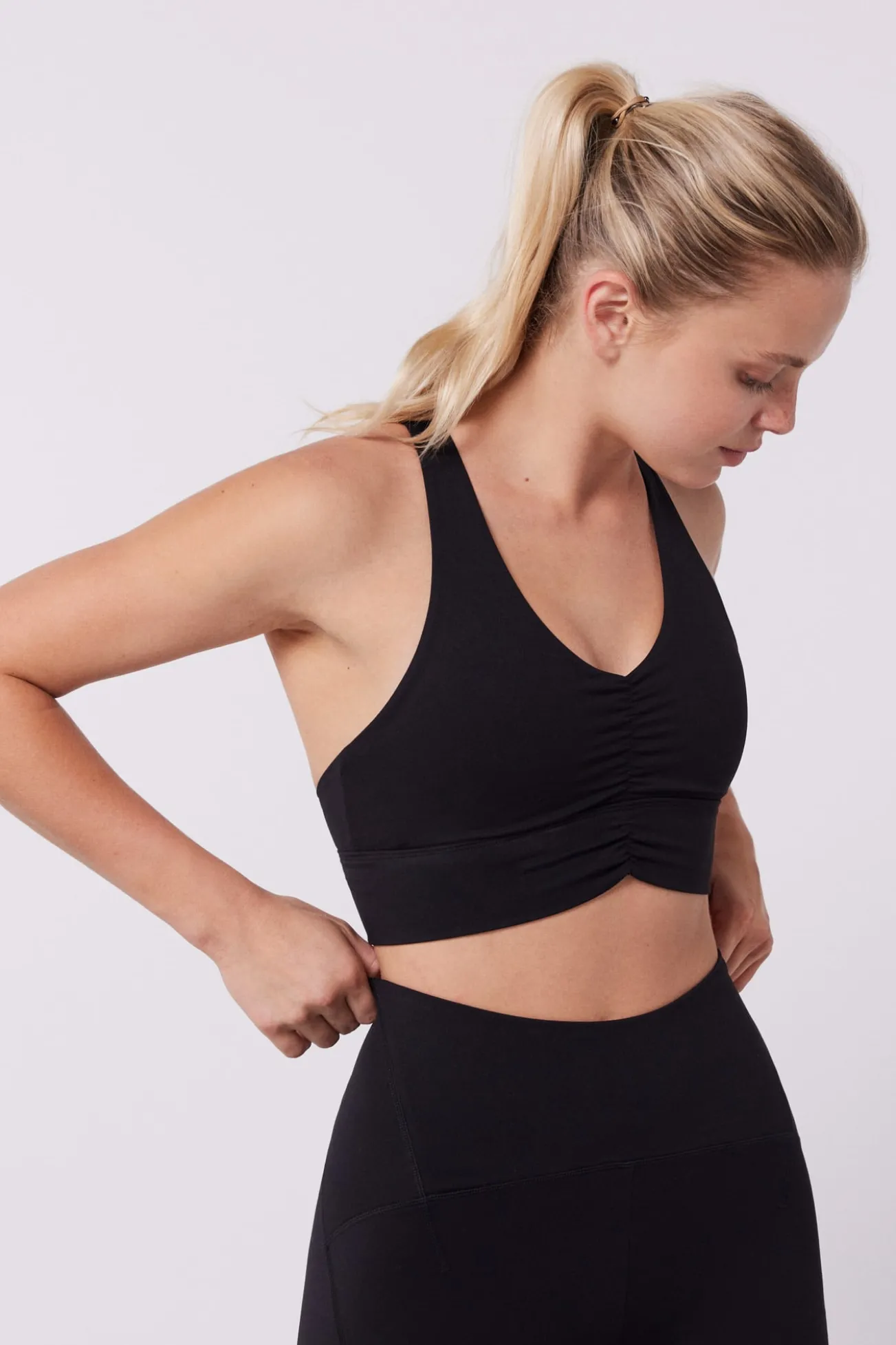 Soutien desportivo preto Soft Move