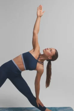 Soutien desportivo SEAMLESS COMFORT azul.