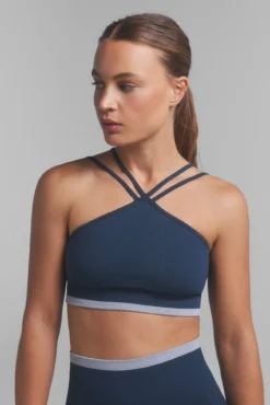 Soutien desportivo SEAMLESS COMFORT azul.