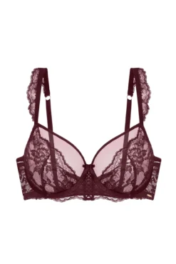 Soutien Lyra Satin com cobertura total e sem enchimento