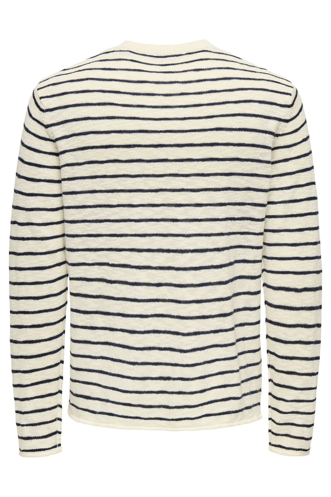 Strick- Herrenpullover mit regular fit.