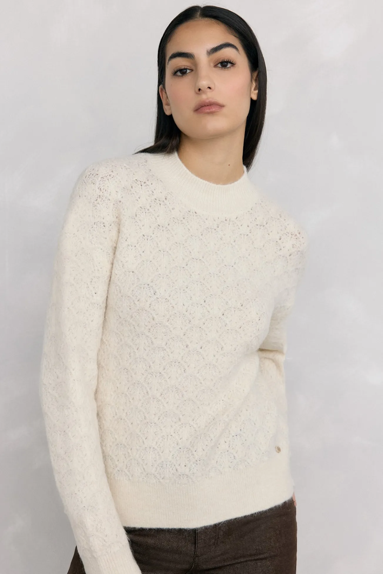 Suéter oversized de fantasia
